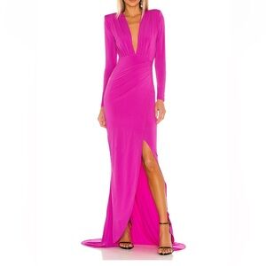 NWT - Nookie ‘Farrah’ Gown in Fuchsia, Size Small